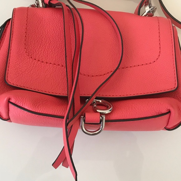 Rebecca Minkoff Stella Grapefruit Mini Satchel Bag - Picture 4 of 8